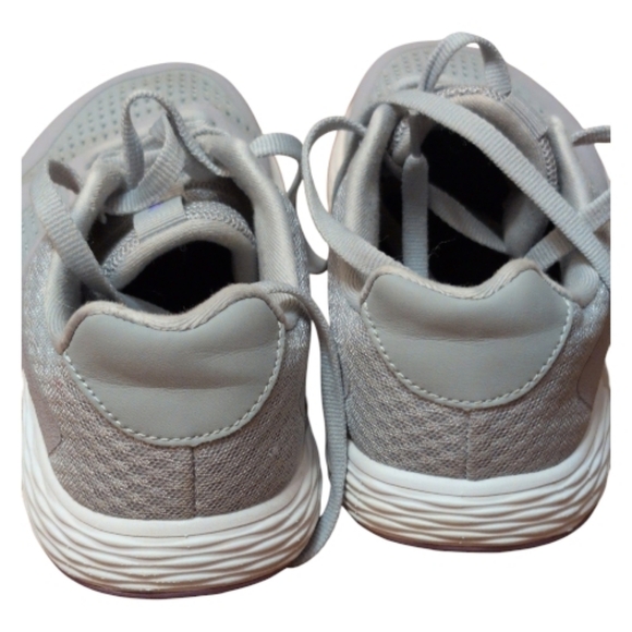 WHITIN Zero Drop Barefoot Style Running Shoes Grey Mesh Women's 40 wide toe box - Picture 6 of 8